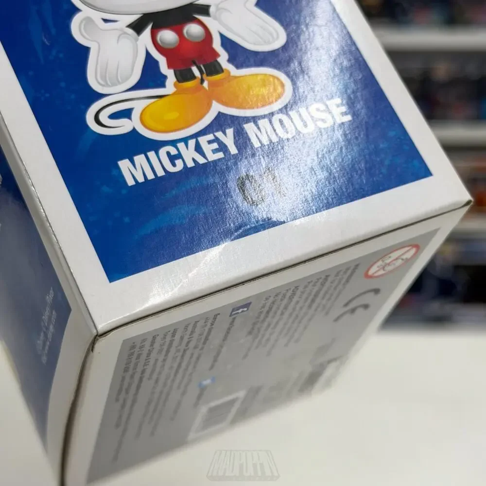 Funko Pop Disney Mickey Mouse Blue Logo Original 01 Mascot Walt Toy Vinyl Figure